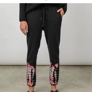 Rails Kingston Sweatpants Black Petal Tie Dye